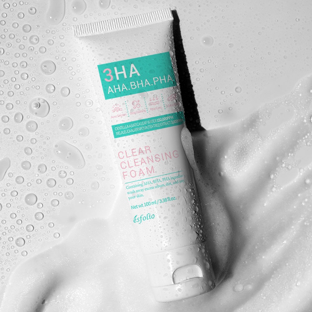 3HA Clear Cleansing Foam