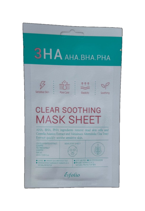 3HA Clear Sheet Mask