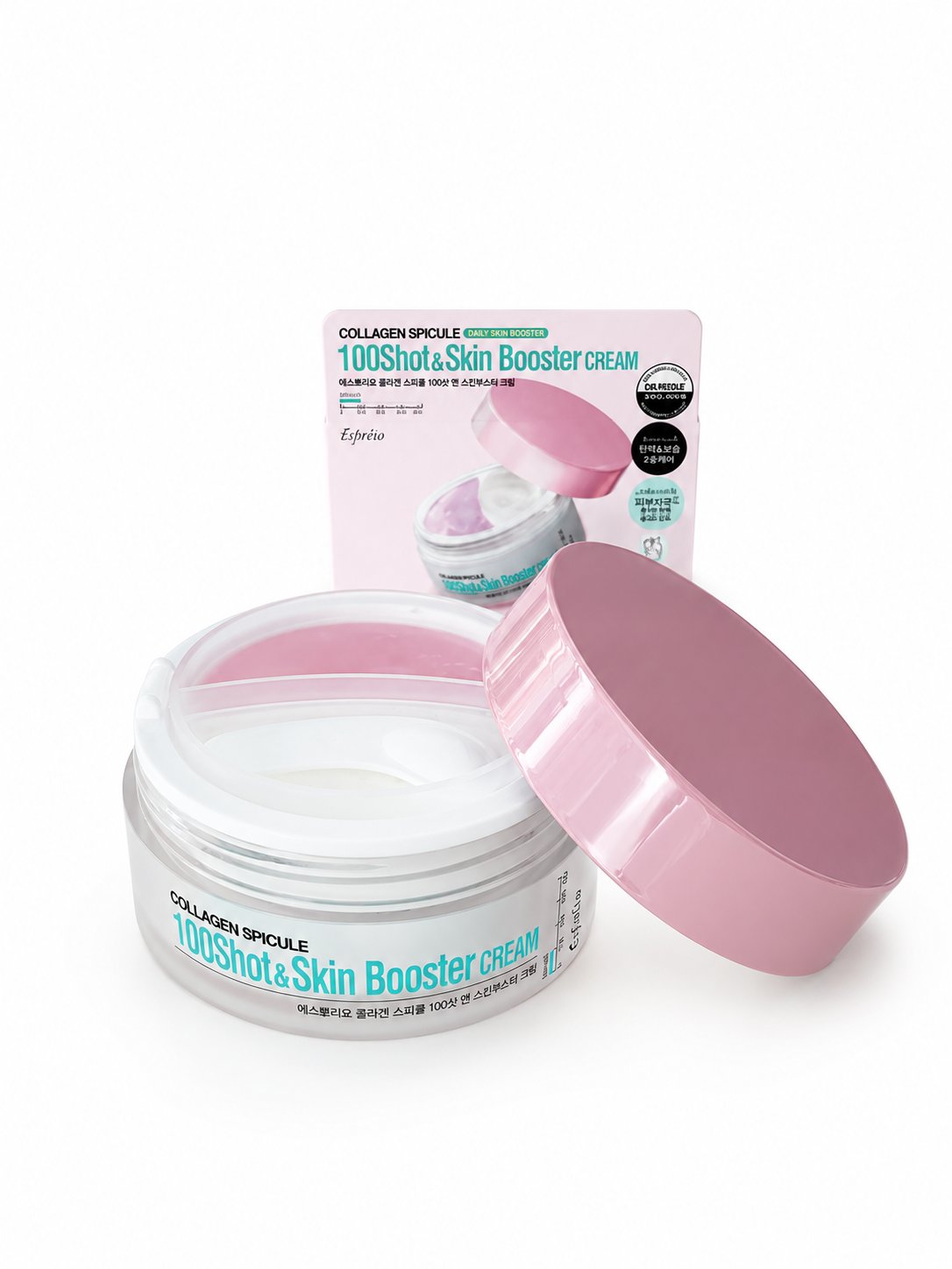 Collagen Spicule 100 Shot & Skin Booster Cream