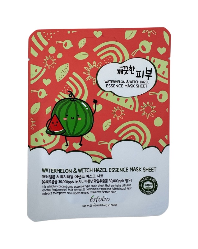 Watermelon & Witch Hazel Essence Mask Sheet