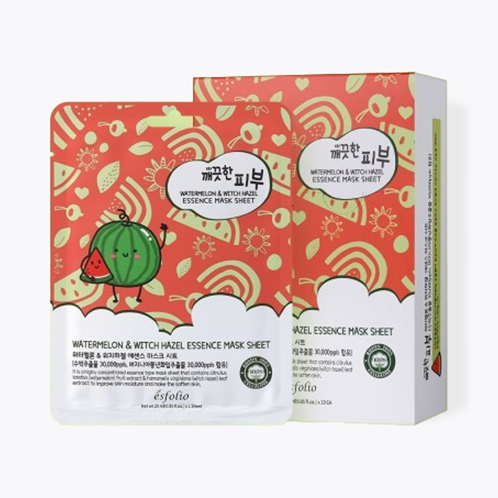 Watermelon & Witch Hazel Essence Mask Sheet